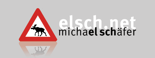 Logo und Schriftzug Michael Schäfer elsch.net